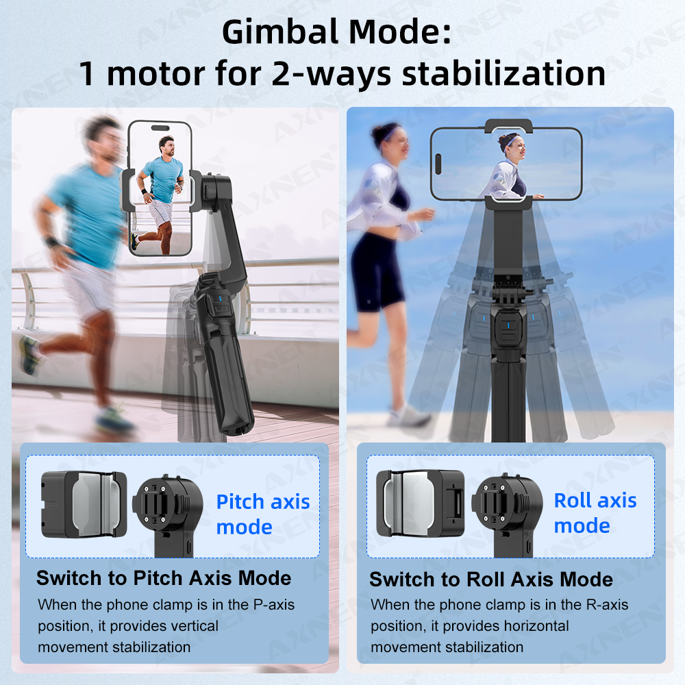 AXNEN HQ2-SE Smartphone Gimbal - Drone Gimbal For Gopro reseña y precio