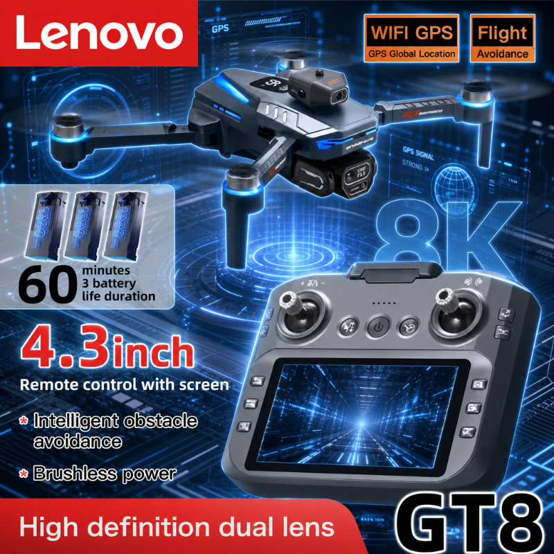 Lenovo GT8 8K Drone Profession - Drone Gimbal 2 Axis reseña y precio