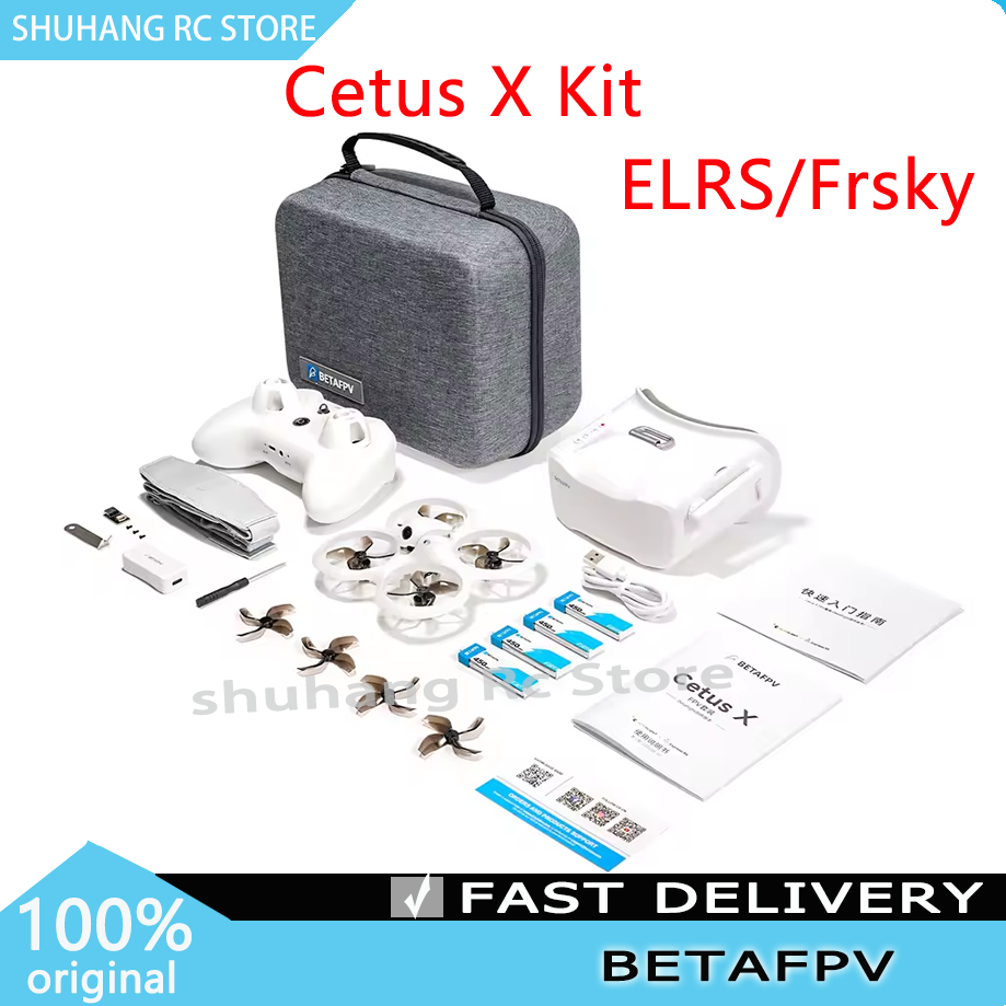 BETAFPV Cetus X FPV Kit Brushl - Drone Gimbal 2 Axis reseña y precio