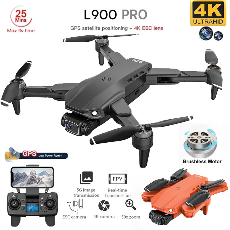 L900 Pro GPS Drone 4K Professi - Drone Gimbal Brushless reseña y precio