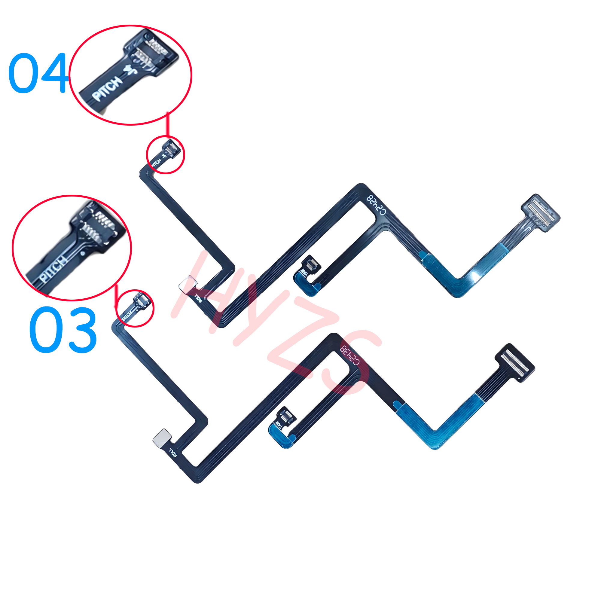 Hubsan Zino Pro/Pro Plus RC Dr - Drone Gimbal Ribbon Cable reseña y precio