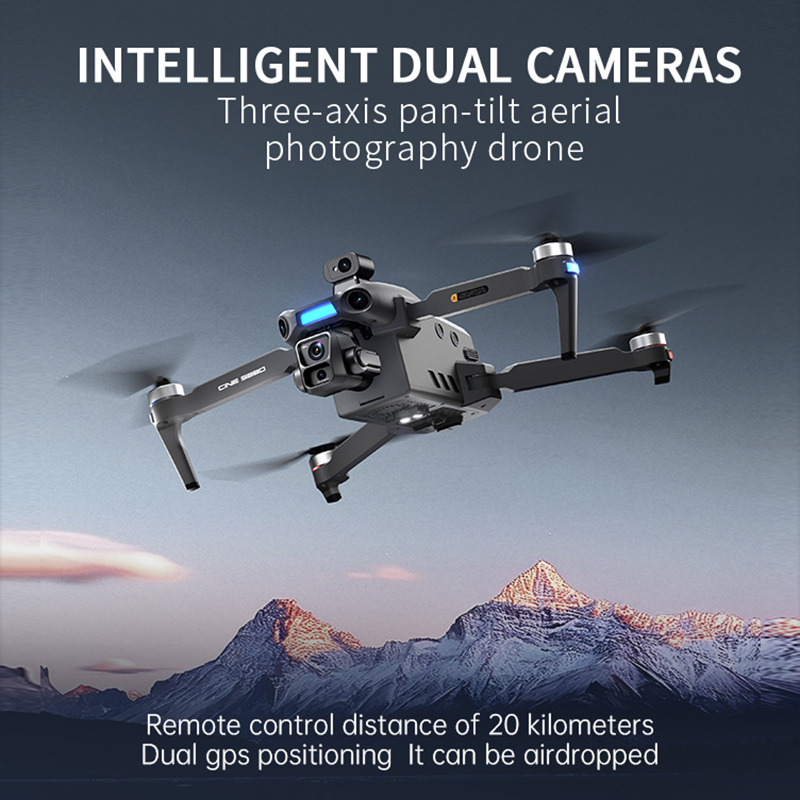 2026 New 8K Dual Camera Drone  - Drone Gimbal 3 Axis reseña y precio