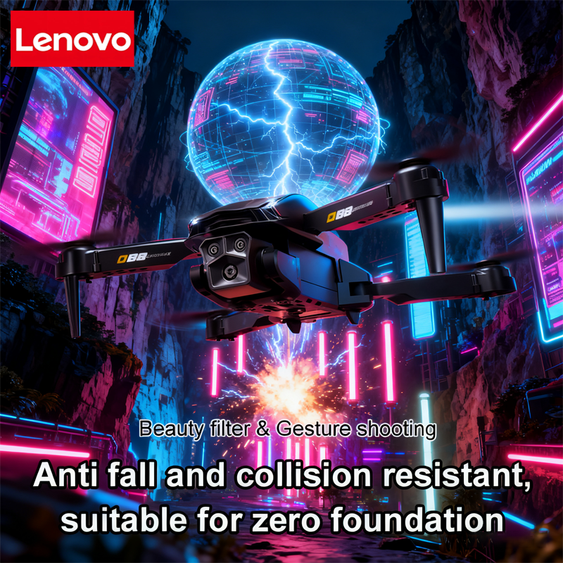 Lenovo D88 Drone 8K Aerial HD  - Drone Gimbal Mount reseña y precio