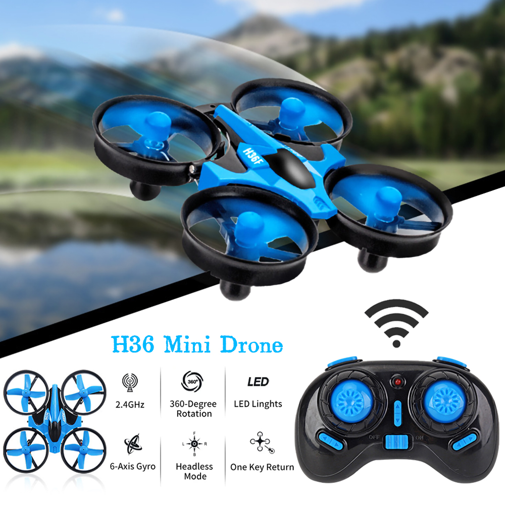JJRC H36 Mini Drone 2.4G 6-axi - Drone Gimbal 2 Axis reseña y precio