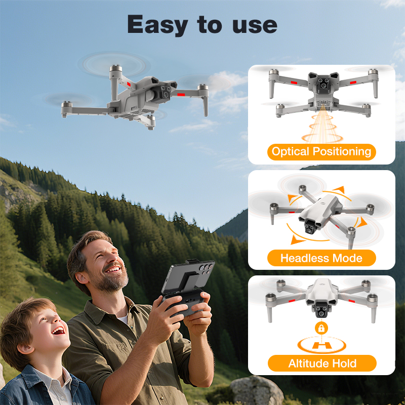 2026 Hot L017 Pro Drone Brushl - Drone Gimbal 3 Axis reseña y precio
