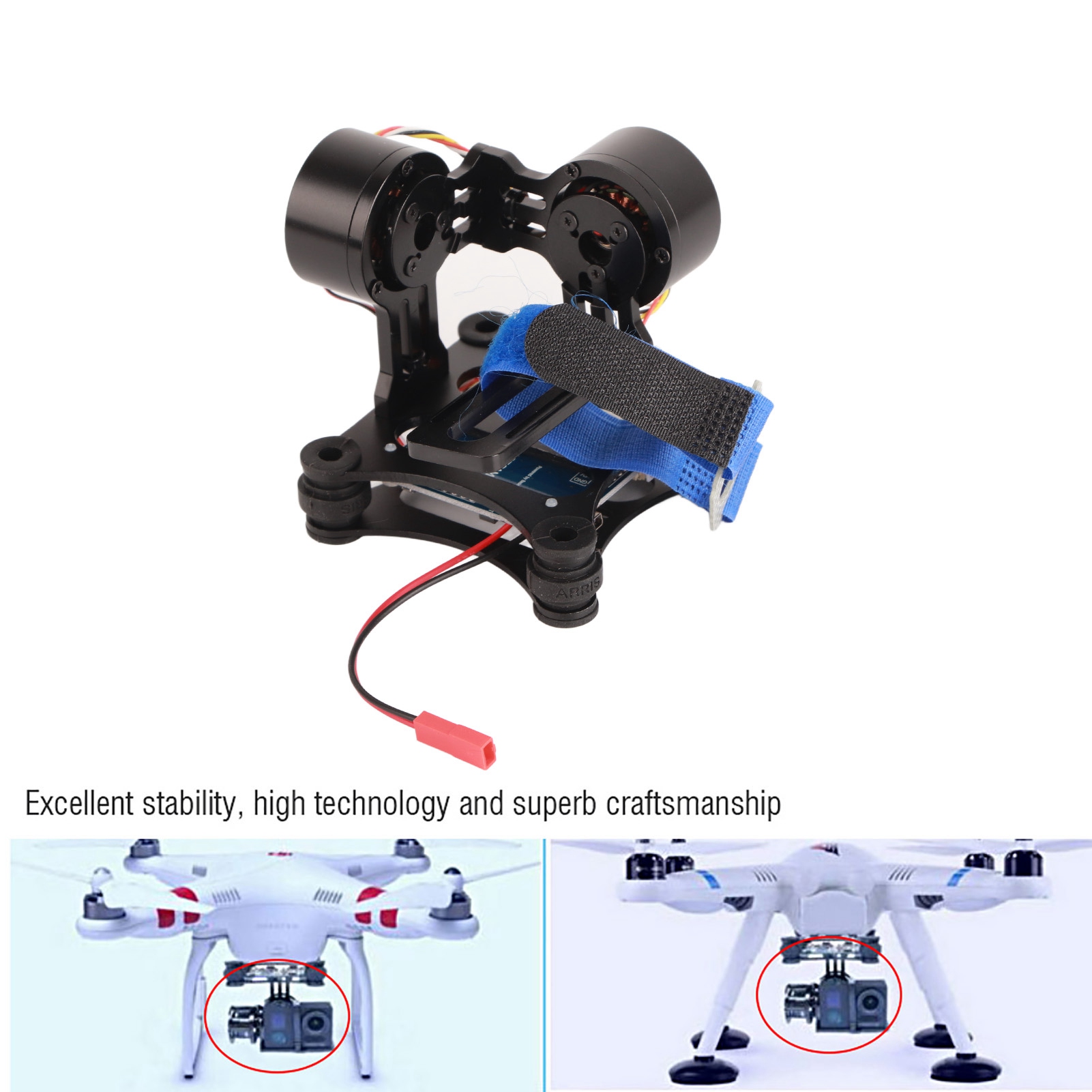 Brushless Camera Gimbal Metal  - Drone Gimbal For Gopro reseña y precio