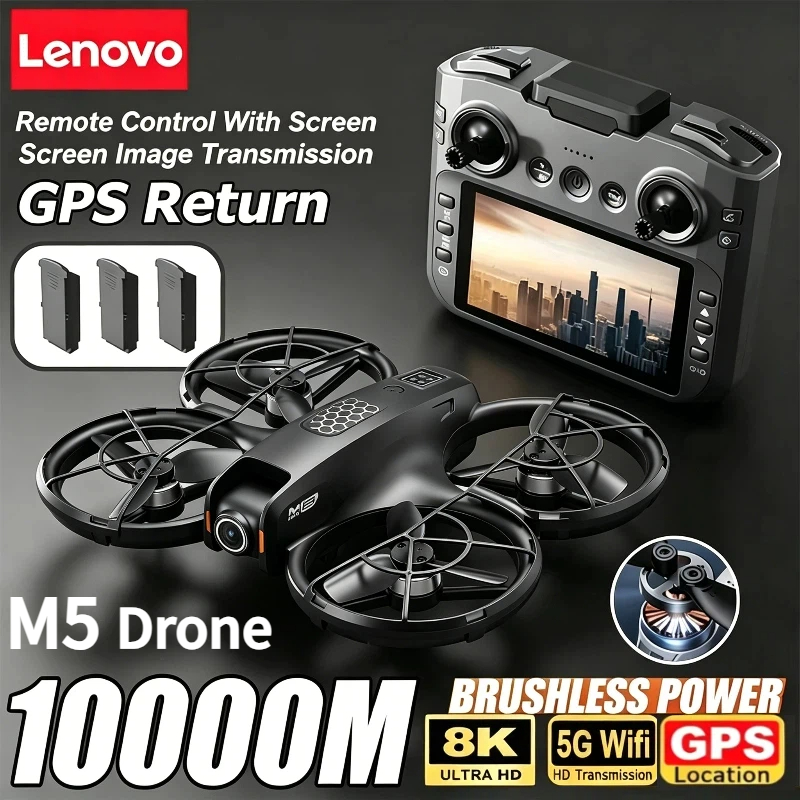 Lenovo M5 Drone 8K Professiona - Drone Gimbal 2 Axis reseña y precio