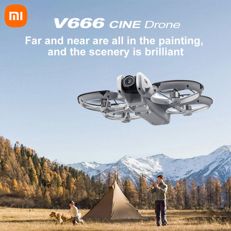 Xiaomi V666 Drone 8K Aerial HD - Drone Gimbal 3 Axis reseña y precio
