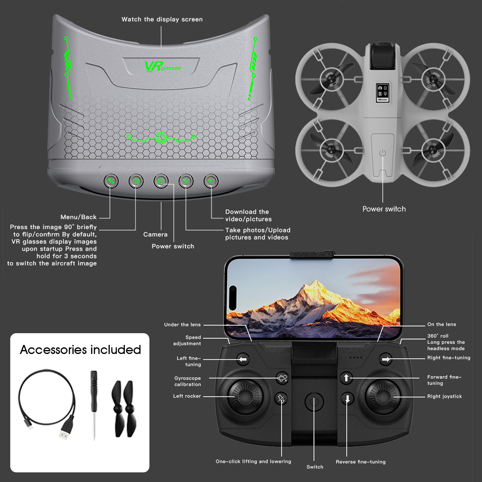 Mini Drone That Is Easy For Be - Drone Gimbal 2 Axis reseña y precio