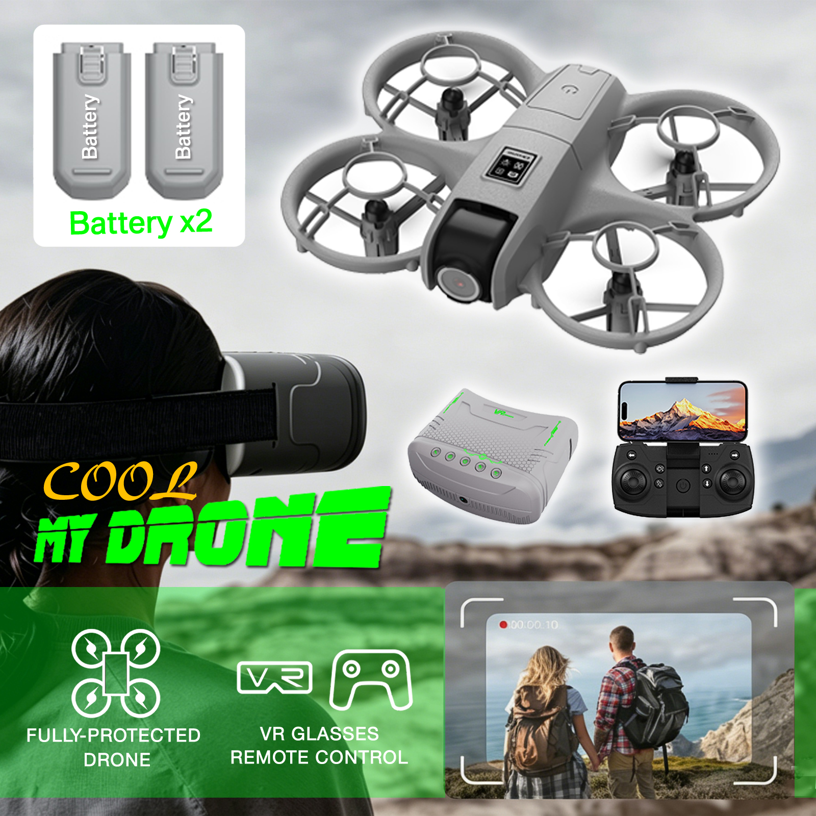 Mini Drone That Is Easy For Be - Drone Gimbal 2 Axis reseña y precio